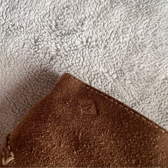 Sperry Top-Sider Stella Prow Lace-Up Wedge Chukka Ankle Boot Suede Leather Taupe - Picture 15 of 17